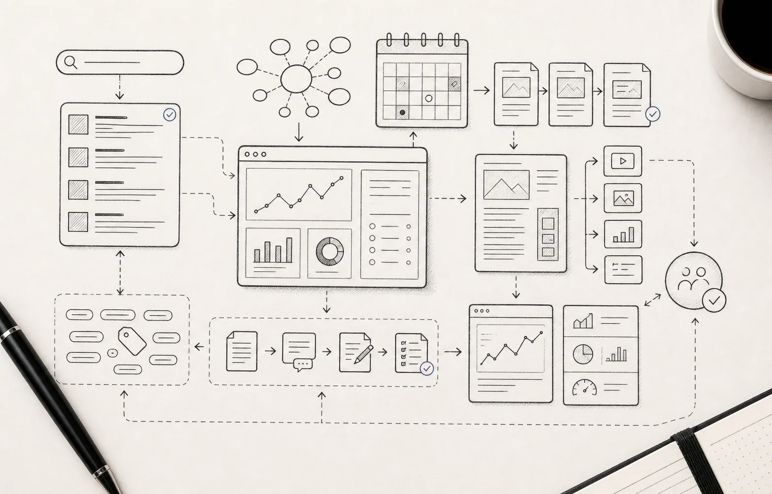 Growth Intelligence Platform planning diagram for Brownsmith Dynamics
