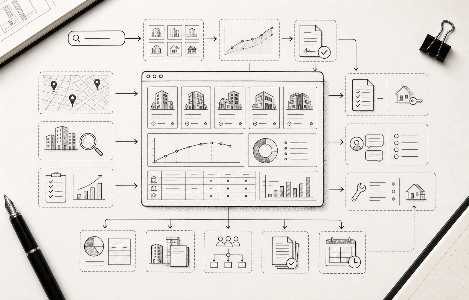 Property Intelligence Suite planning diagram for Brownsmith Dynamics